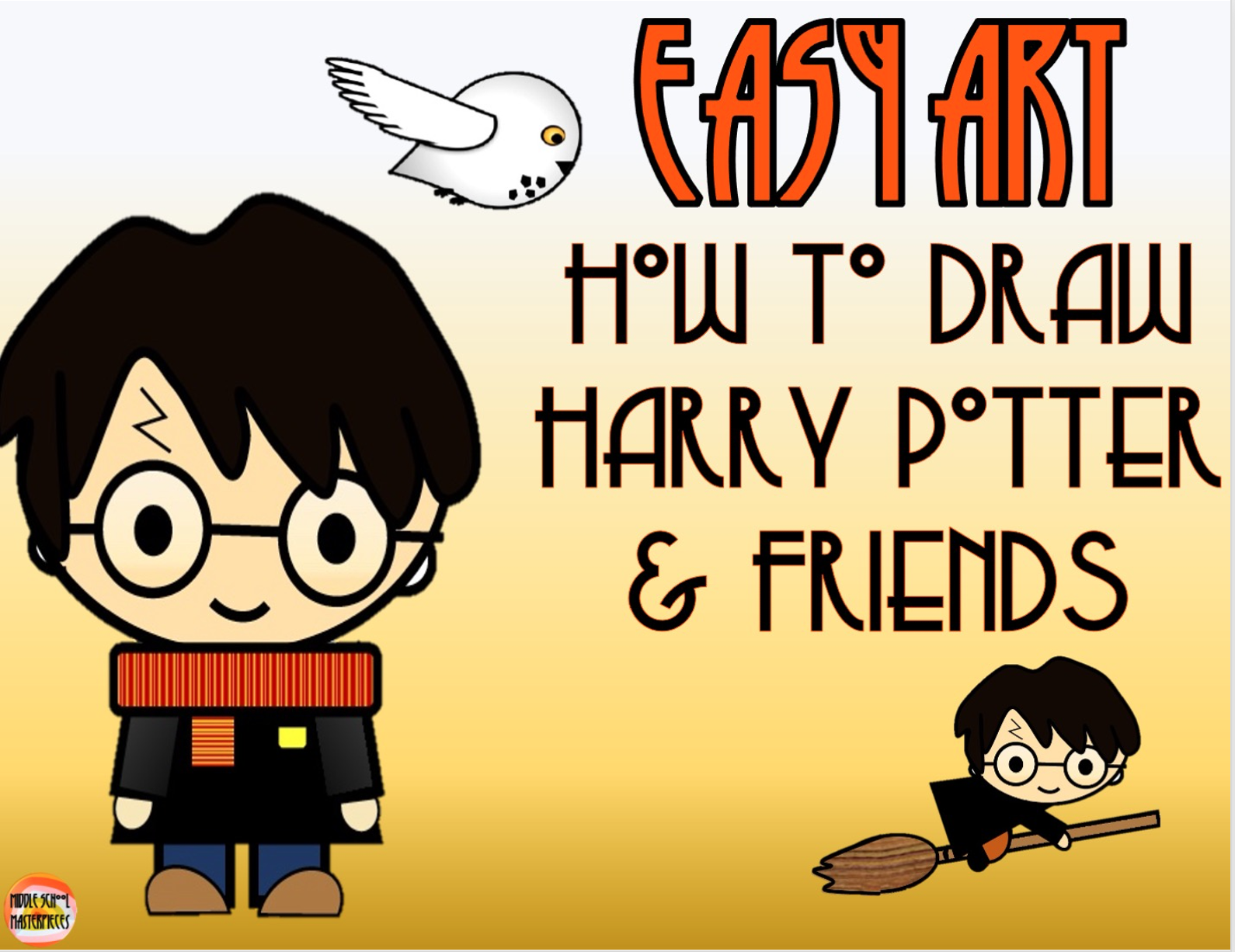 How to Draw Harry Potter and Friends