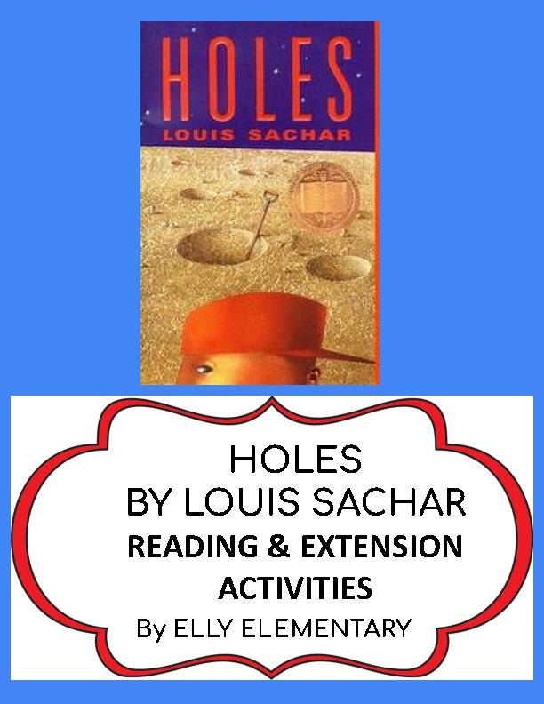 HOLES READING LESSONS NOVEL STUDY & INTERDISCIPLINARY ACTIVITY