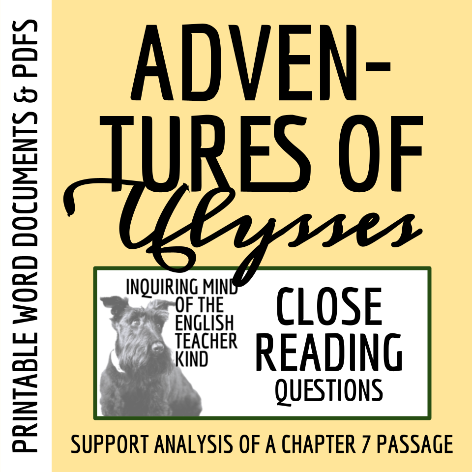 The Adventures Of Ulysses Lesson Plans