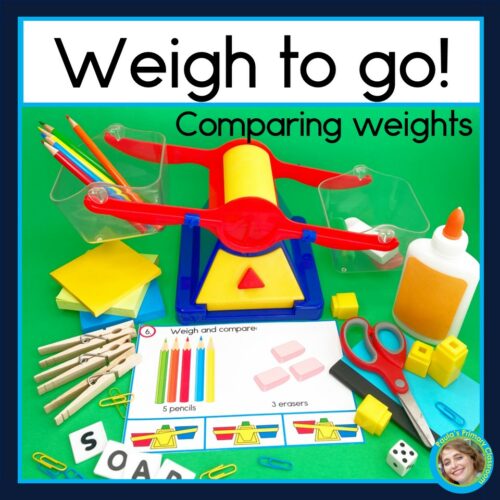 Weight Center Comparing Weight with Balance Scales and Classroom Supplies's featured image