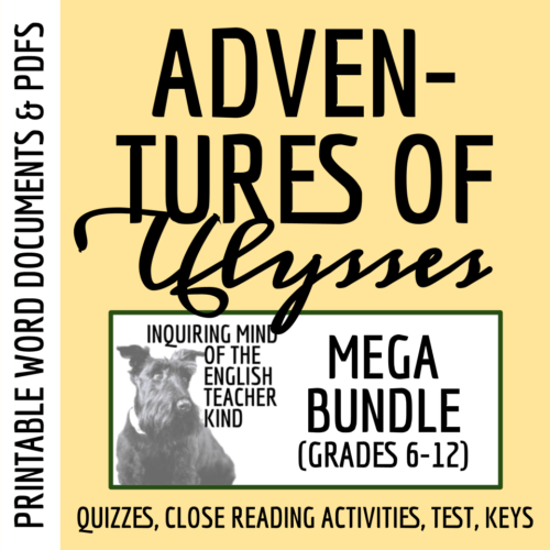 The Adventures of Ulysses Bundle of Quizzes, Close Readings, Answer Keys, and a Test's featured image