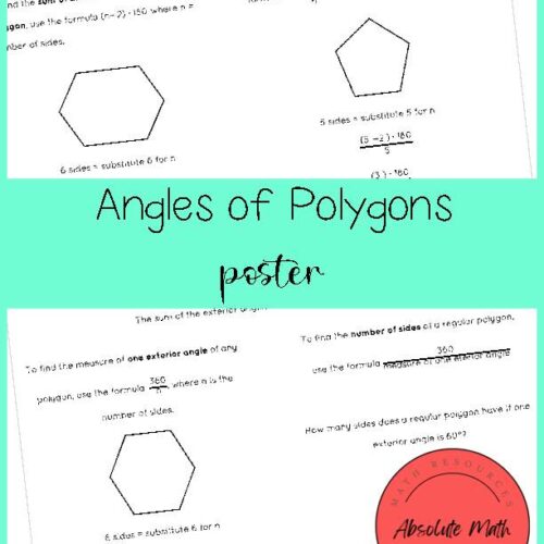 Angles of Polygons Poster's featured image