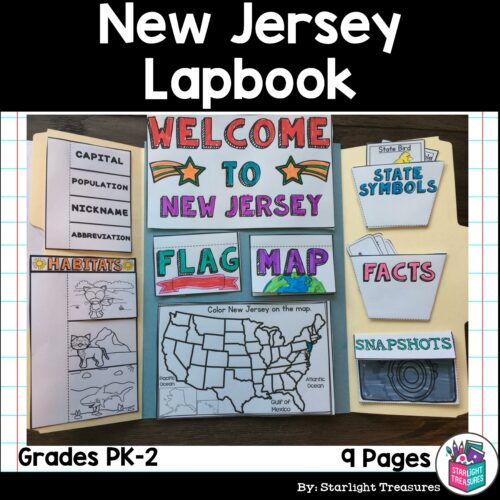 New Jersey Lapbook for Early Learners - A State Study's featured image