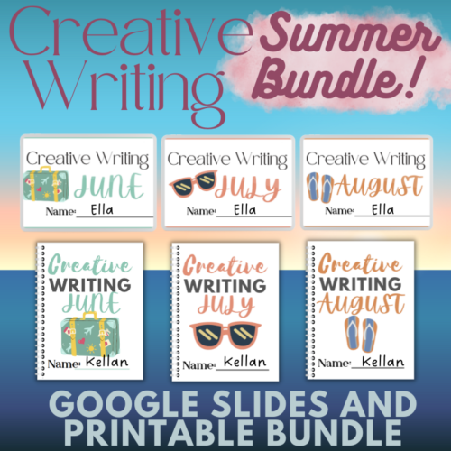 Summer Creative Writing Digital and Printable Bundle!'s featured image