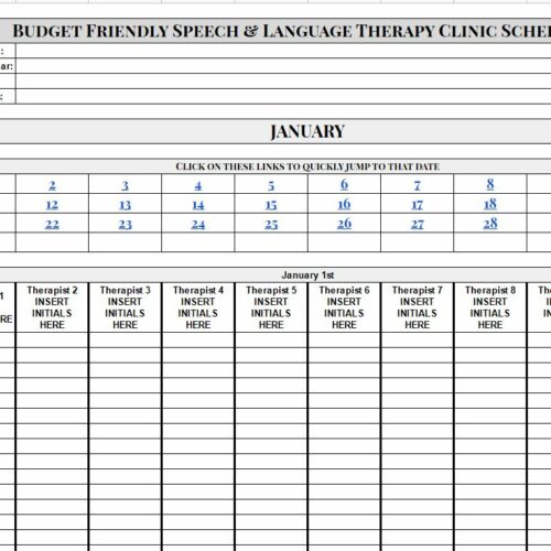 Budget Friendly Speech & Language Therapy Clinic Scheduler's featured image