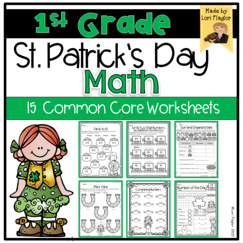 St. Patrick's Day 1st Grade Math Worksheets's featured image