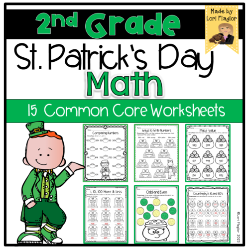 St. Patrick's Day 2nd Grade Math Worksheets's featured image