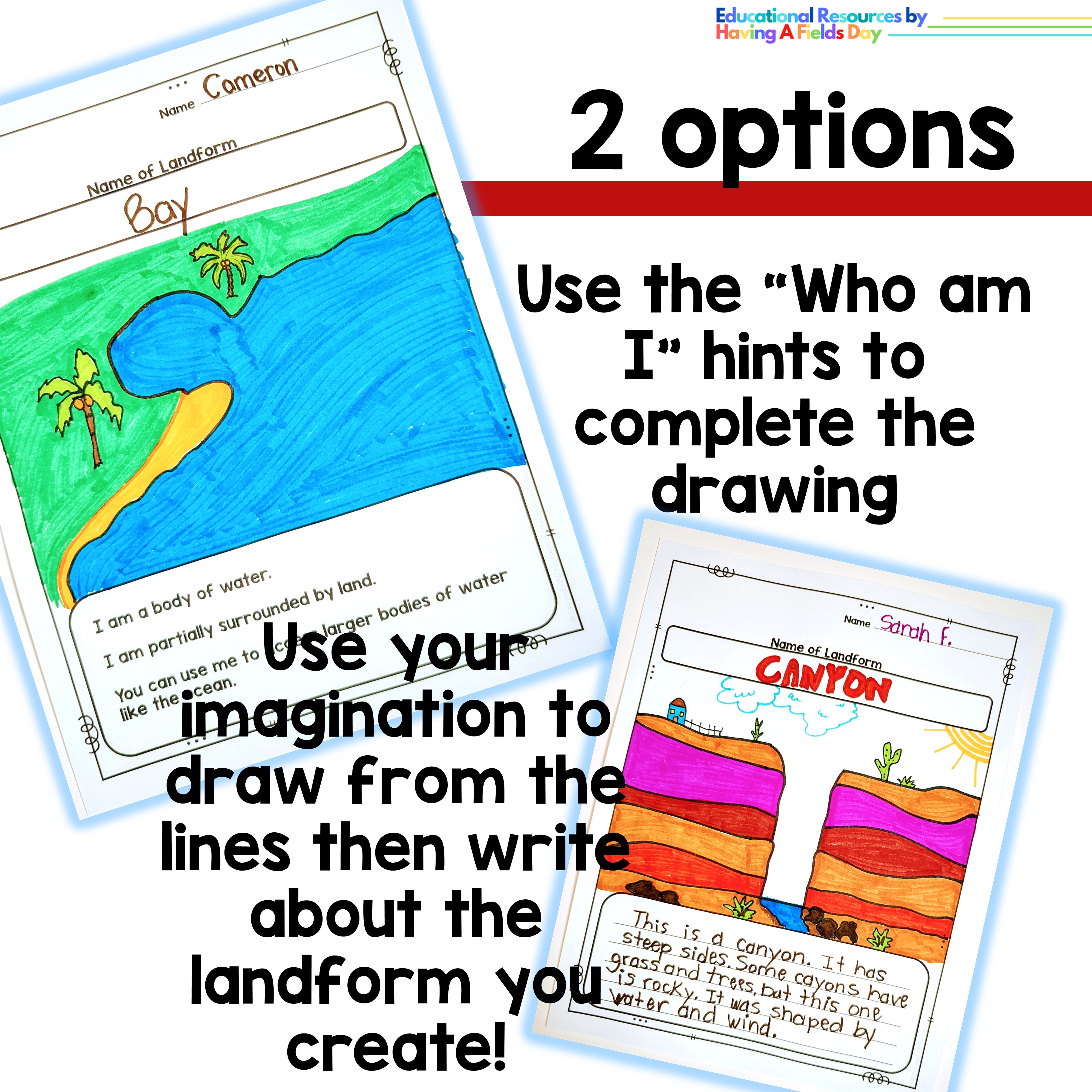 Oasis Drawing Landform For Free Download - Landforms Drawing | Geography  worksheets, Landforms posters, Geography