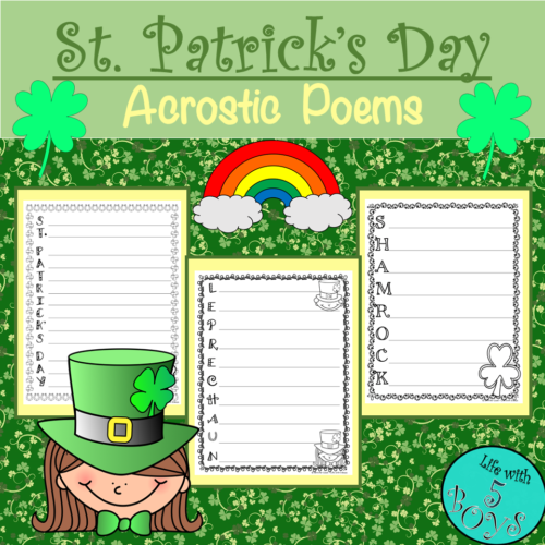 St. Patrick's Day Acrostic Poems's featured image