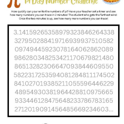 Pi Day Number Challenge's featured image