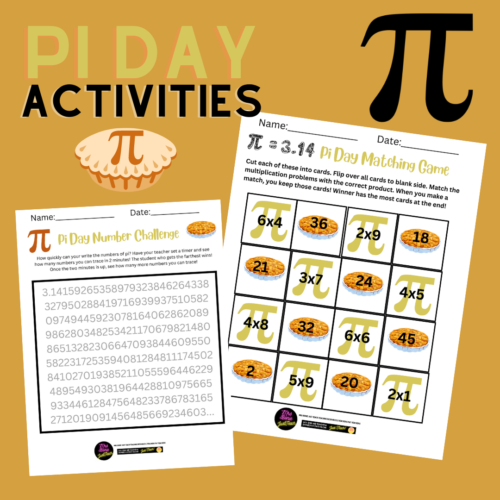 Pi Day Activities Bundle's featured image