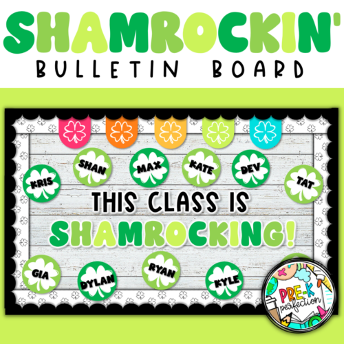 March Bulletin Board | This Class is Shamrockin' | St. Patty's Day Decor's featured image