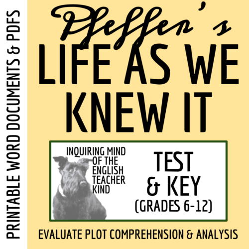 Life As We Knew It by Susan Beth Pfeffer Test and Answer Key's featured image
