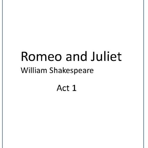Romeo and Juliet Act 1 comprehension questions's featured image