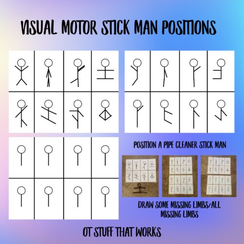 Visual Motor Stick Man Positions's featured image