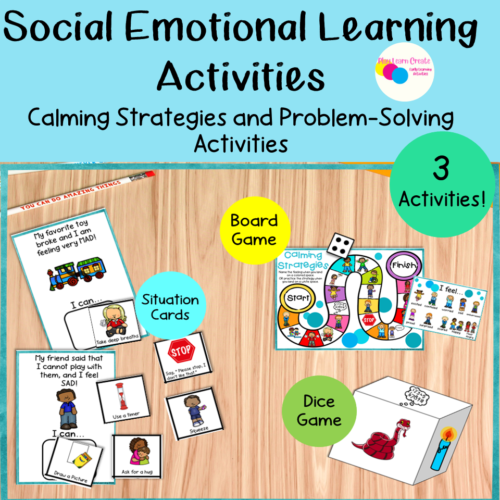 Social Emotional Activity Pack for Preschool PreK and Kindergarten's featured image