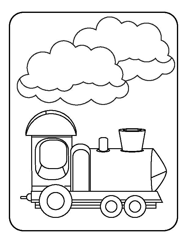 molly the train coloring pages