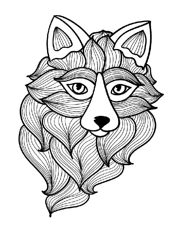 52 Printable Coloring Pages! Stress Relief Coloring Digital Download!