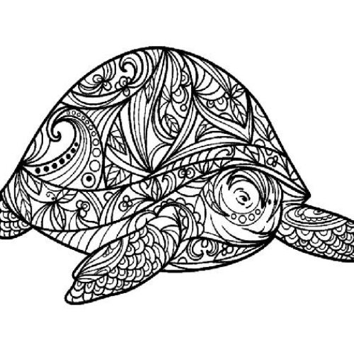 48 Printable Coloring Pages! Stress Relief Coloring Digital Download!'s featured image