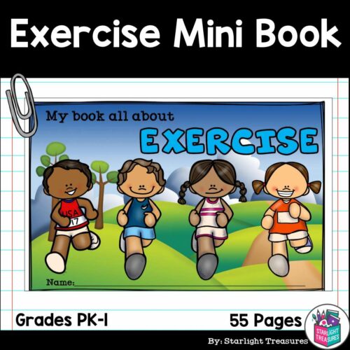 Exercise and Sports Mini Book for Early Readers's featured image