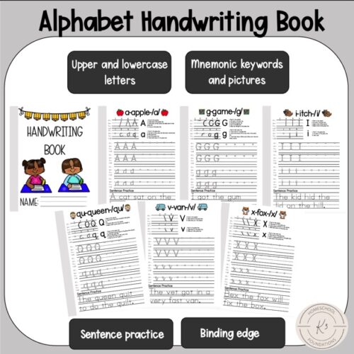 Handwriting Practice Book's featured image