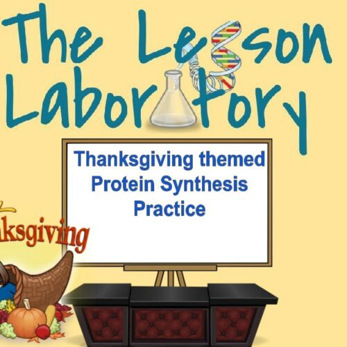 Thanksgiving Themed Protein Synthesis Practice's featured image