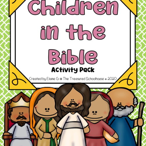 Children in the Bible Activity Pack's featured image