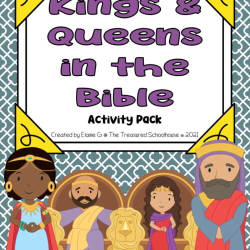 Kings and Queens in the Bible Activity Pack's featured image