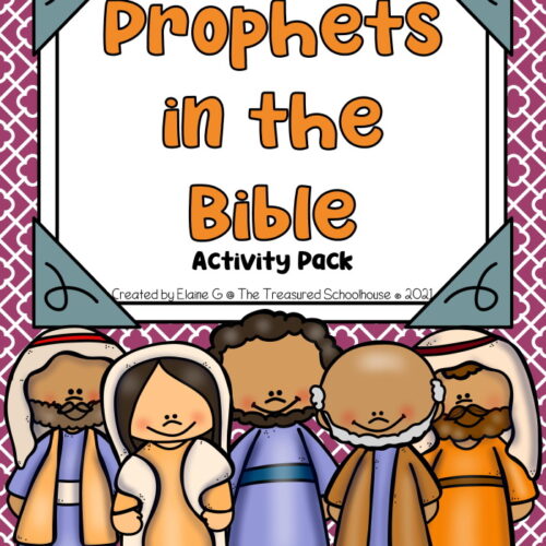 Prophets in the Bible Activity Pack's featured image