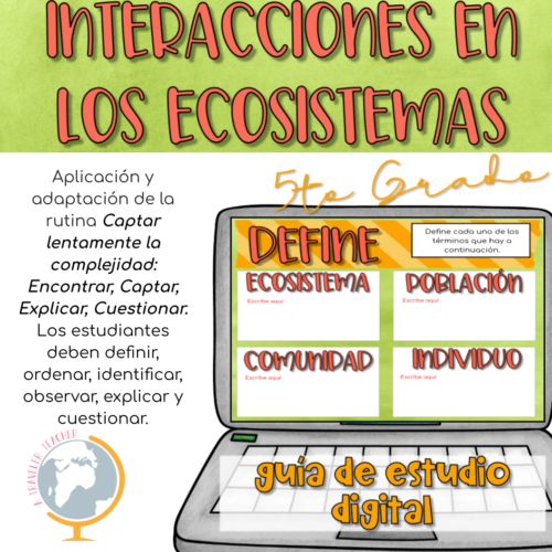 Interacciones en los ecosistemas. Guía de estudio digital.'s featured image