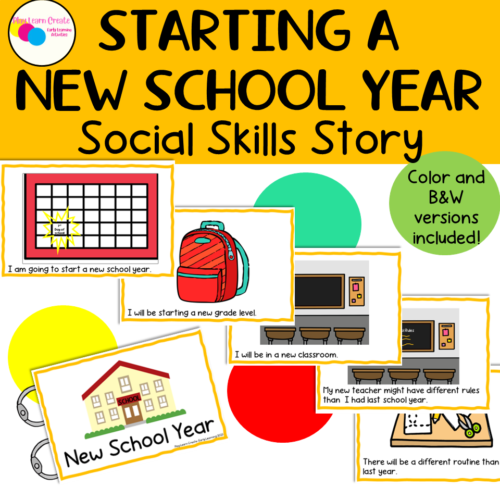 New School Year, New Grade Social Skills Story's featured image