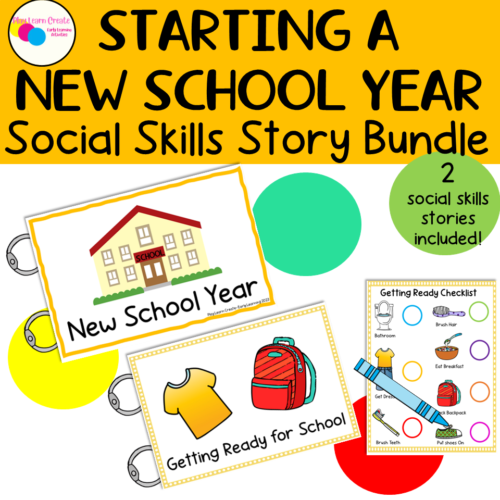 New School Year, New Grade Social Skills Story and Getting Ready Morning Routine's featured image