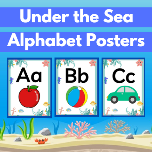 Under the Sea Alphabet Posters's featured image