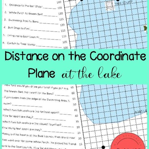 Distance on the Coordinate Plane at the Lake's featured image