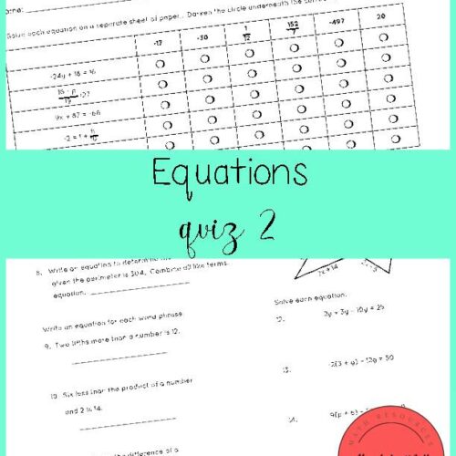 Equations Quiz 2's featured image
