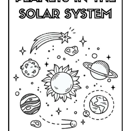 Solor System Coloring Book's featured image