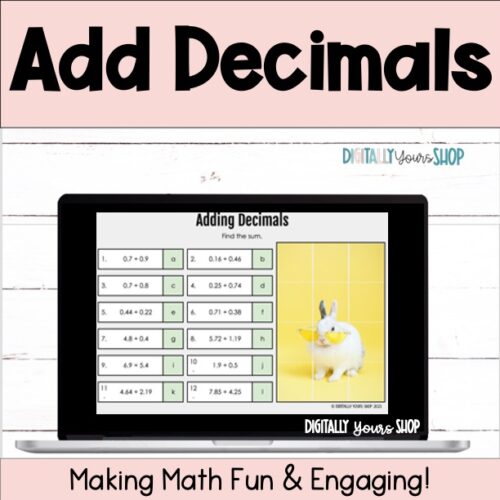 Add Decimals Digital Self-Checking Activity's featured image