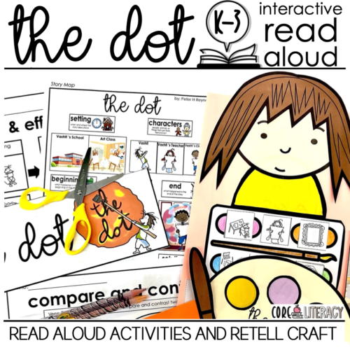 The Dot by Peter Reynolds Interactive Read Aloud Activities | Sequencing Craft's featured image