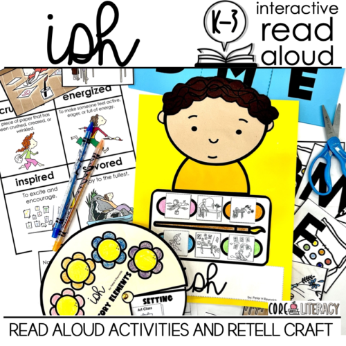 Ish by Peter Reynolds Interactive Read Aloud Activities | Reading Comprehension for a Growth Mindset's featured image