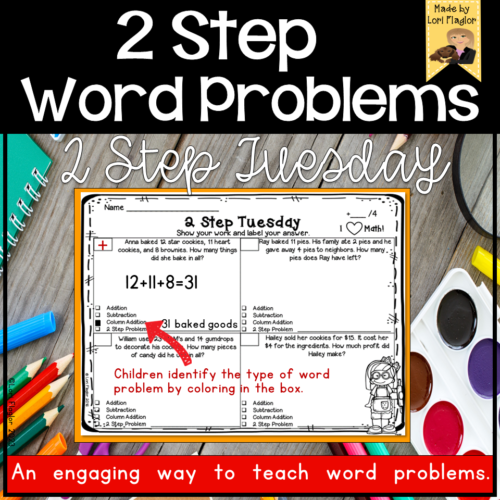 Two-Step Math Word Problems Set 1's featured image