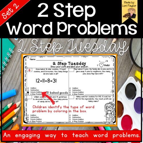 Two-Step Math Word Problems Set 2's featured image