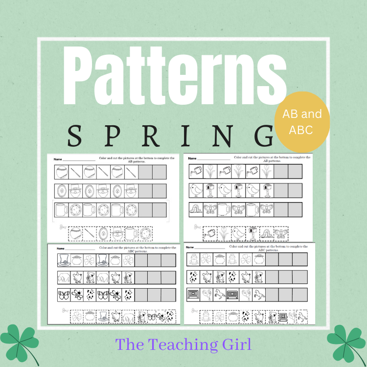 St Patrick's Day Patterns | AB and ABC | Patterns
