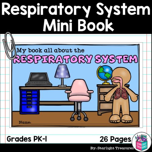 Human Body Systems: Respiratory System Mini Book for Early Readers's featured image