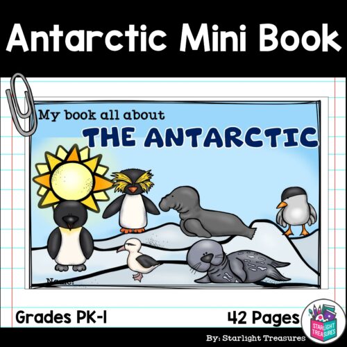 The Antarctic Mini Book for Early Readers: Antarctic Animals's featured image