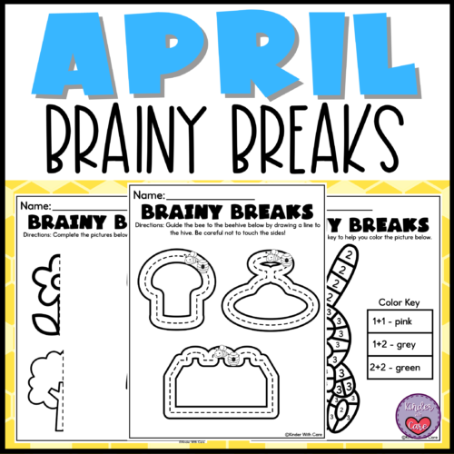 April Early Finisher Packet | NO PREP| Fast Finishers Activities's featured image