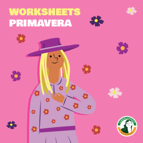 Spring Spanish Worksheets - Primavera's featured image