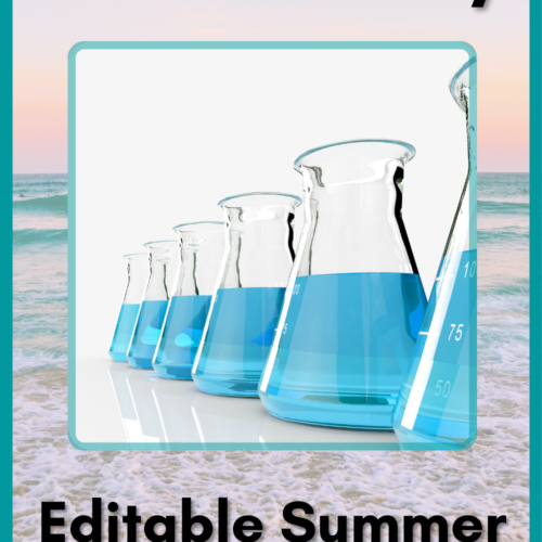 AP Chemistry Editable Summer Assignment with Reference Material's featured image