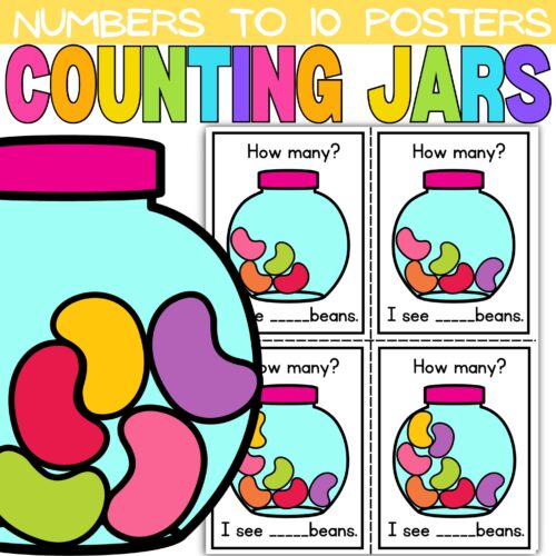 Counting within 10 Subitizing Posters's featured image