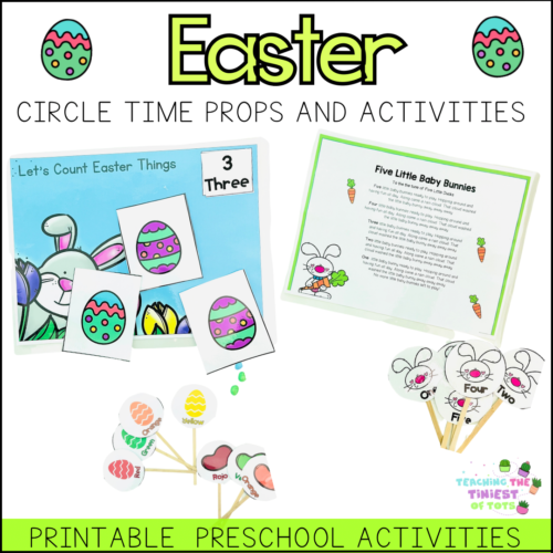 Easter Circle Time Props Game and Activities's featured image