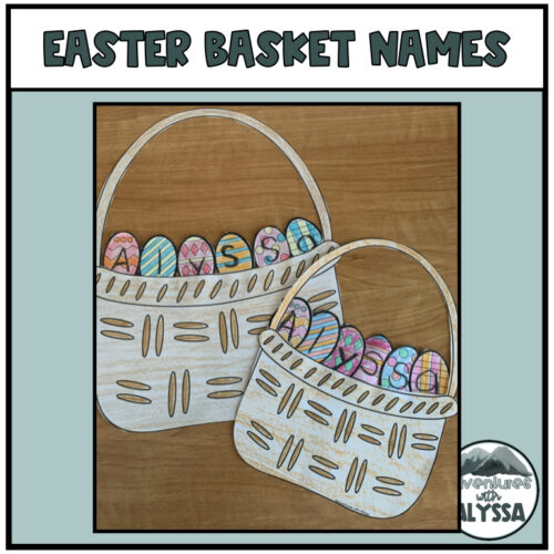 Easter/Spring Name Craft's featured image